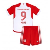 Bayern Munich Harry Kane #9 Domáci Detský futbalový dres 2023-24 Krátky Rukáv (+ trenírky)
